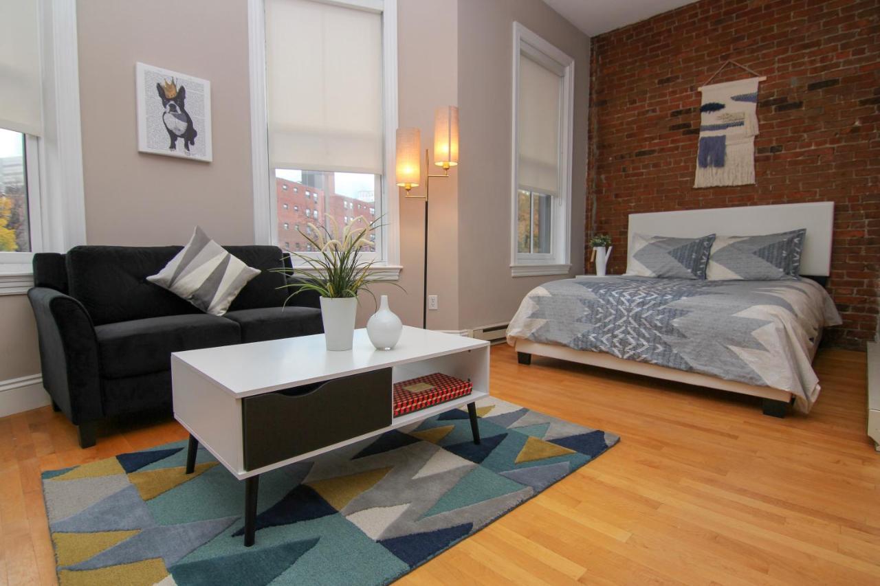 Charming Studio In Boston Brownstone, C.Ave#5 Buitenkant foto